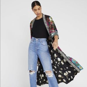 NEW Alice + Olivia Dottie Reversible Kimono XS/S